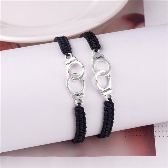 Bracelets Couples Bracelets for 2 Matching Yin Yang over Bracelet Jewelry - Picture 7 of 9